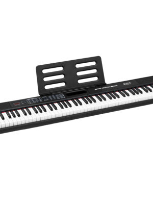 Alpha Piano Keyboard 88 Keys Electric Electronic Keyboard Piano Gift Black